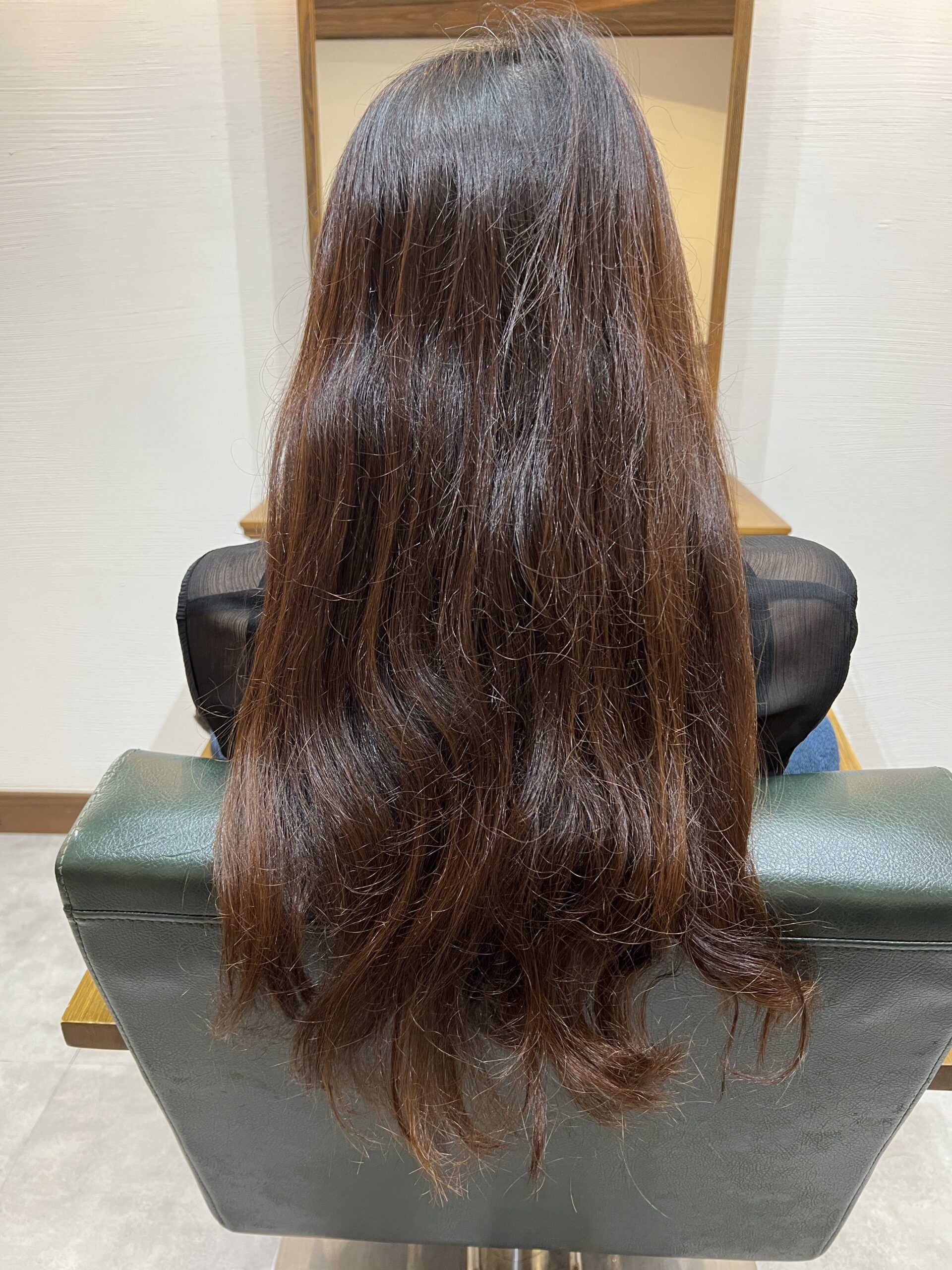 髪質改善ビフォー